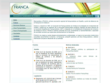 Tablet Screenshot of franquiciadoresandaluces.com